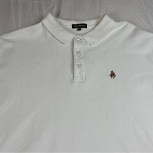 Paul Stuart White Golf Polo Shirt XL